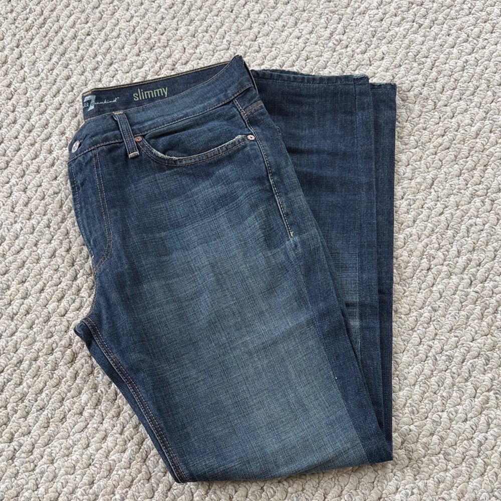 7 for all mankind Slimmy Dark Wash Jeans